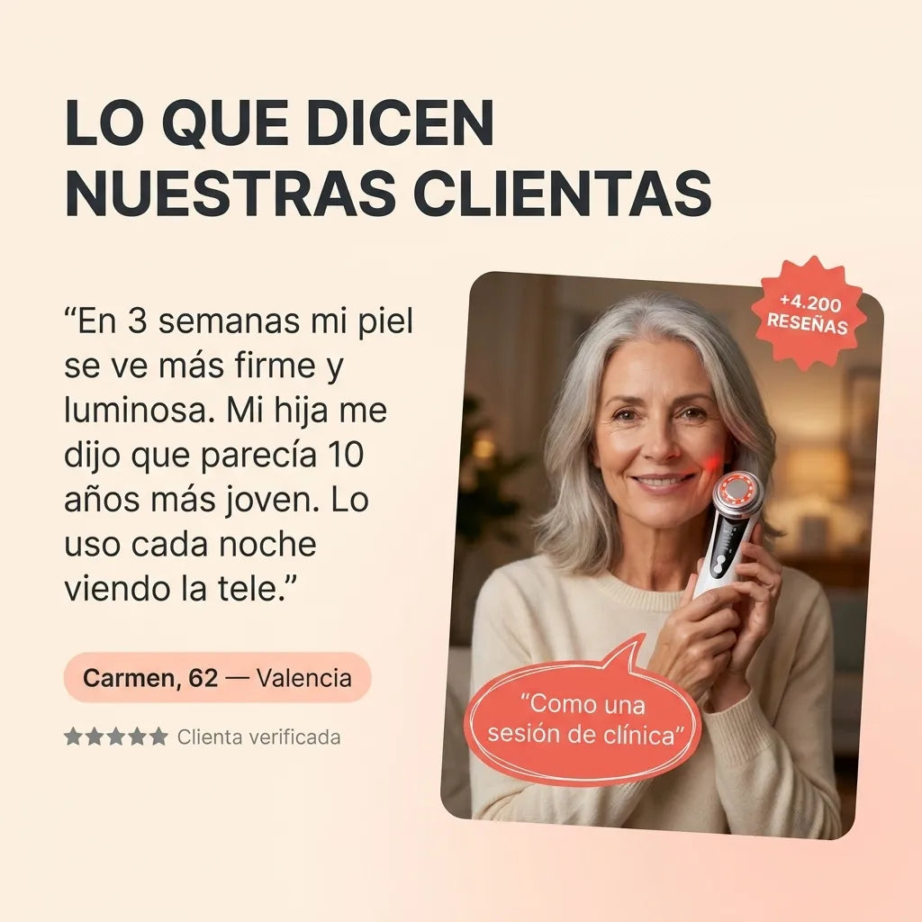 Varita de rejuvenecimiento de la piel 4 en 1.