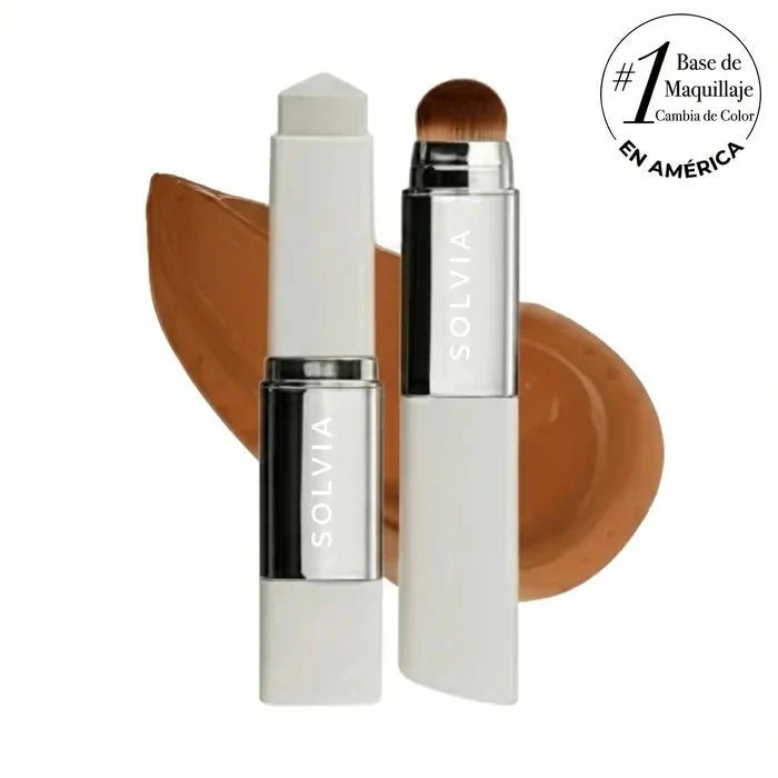 Barra de base de maquillaje coreana con cambio de color Solvia™