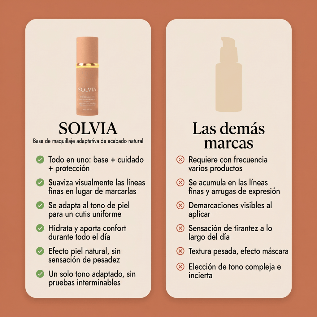 Base de maquillaje 4-en-1 Solvia®