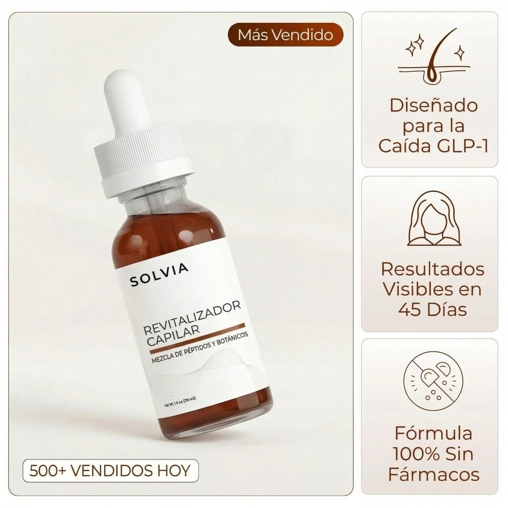 Detén la Caída de Cabello por GLP-1 y Recupera Tu Confianza