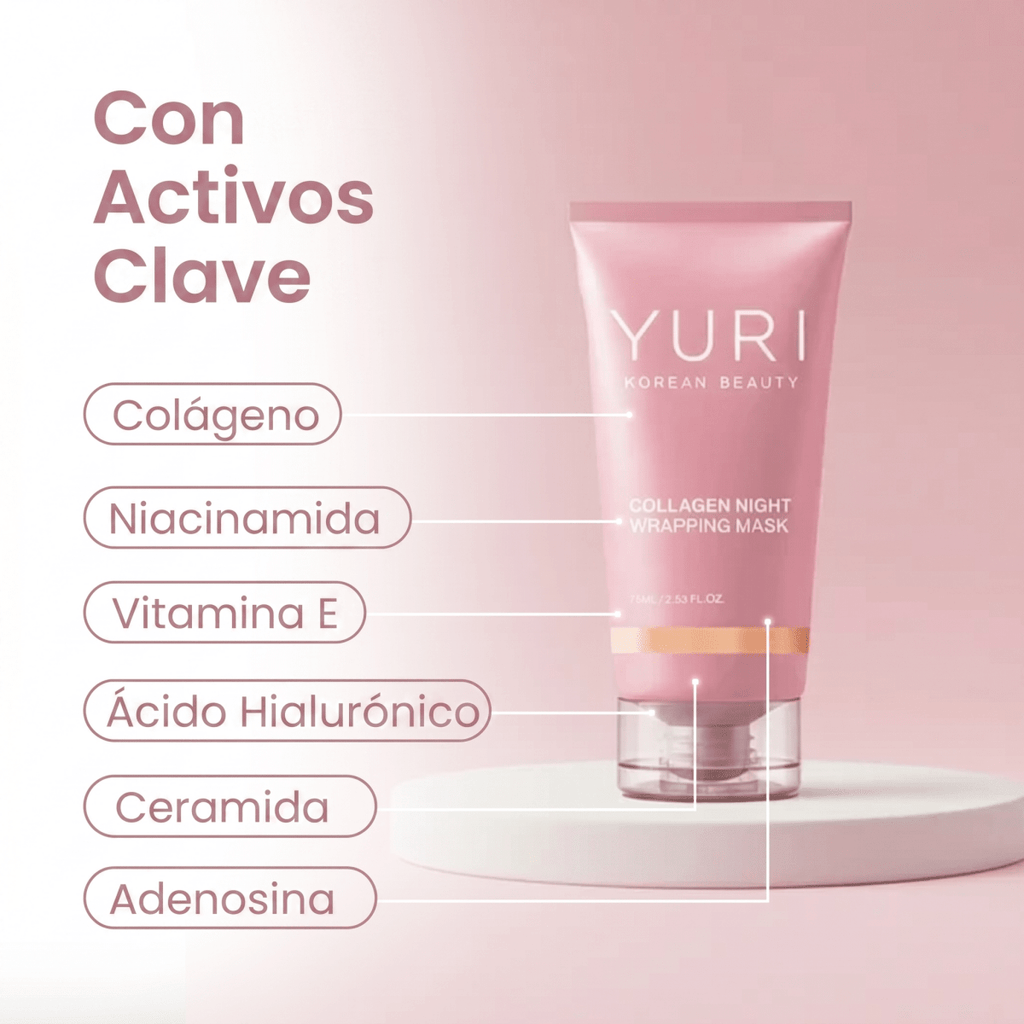Mascarilla Nocturna Envolvente de Colágeno