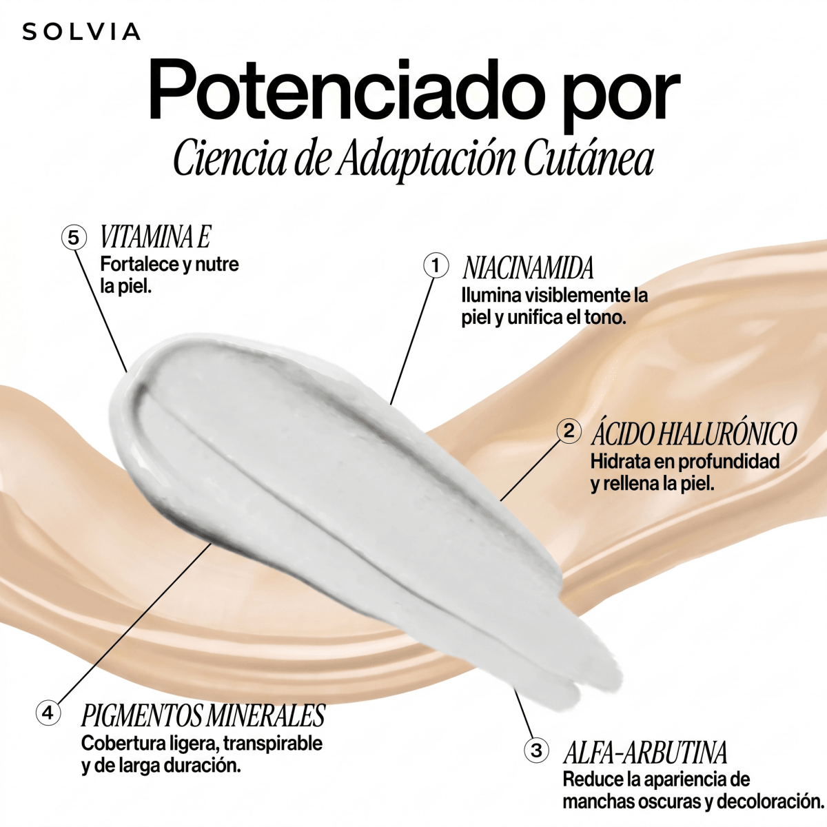 Base de Maquillaje con Cambio de Color